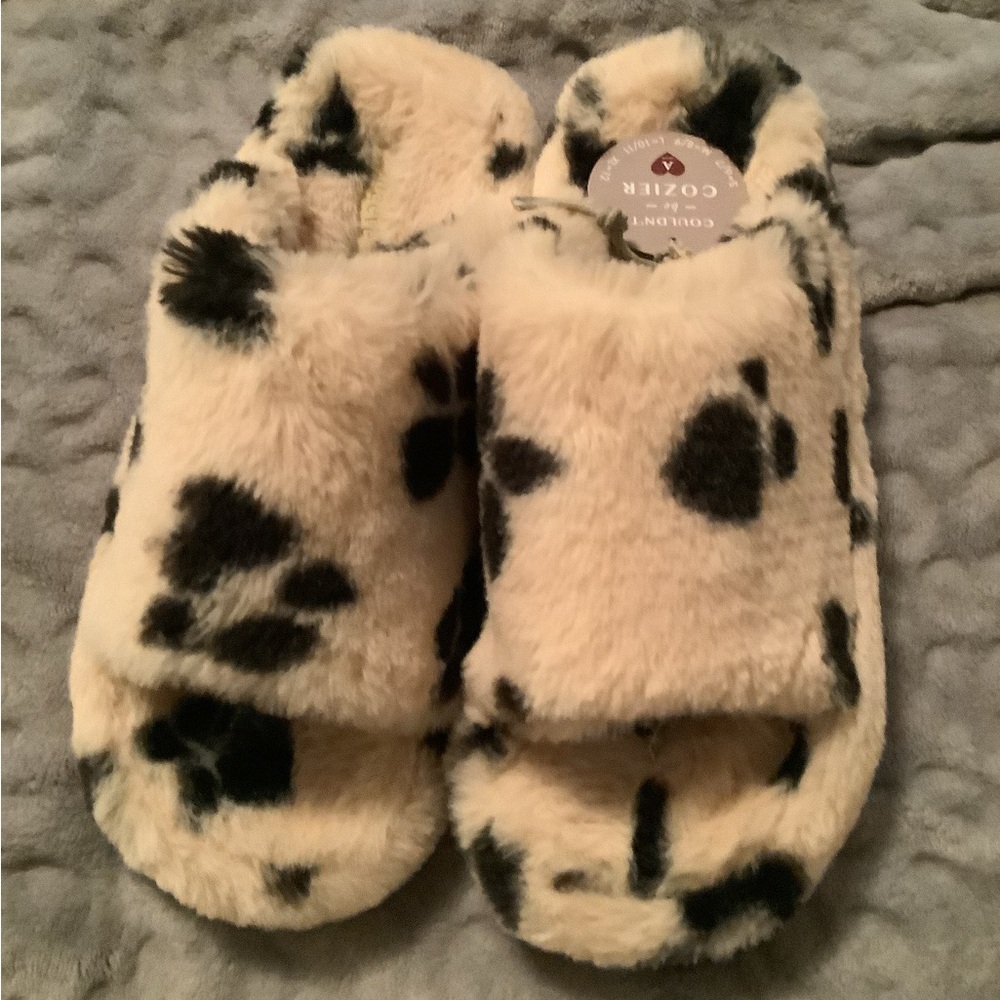 Slippers from Anthropologie.